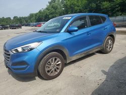 Salvage cars for sale from Copart Ellwood City, PA: 2018 Hyundai Tucson SE