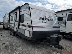 Salvage trucks for sale at Greenwood, NE auction: 2016 Heartland Pioneer