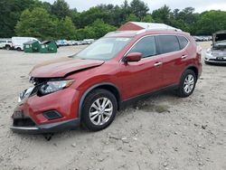 Salvage cars for sale at Mendon, MA auction: 2016 Nissan Rogue S