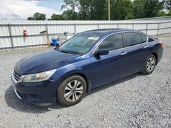 Salvage cars for sale at Gastonia, NC auction: 2014 Honda Accord LX