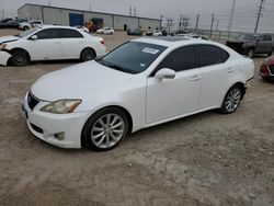 Lexus is 250 Vehiculos salvage en venta: 2009 Lexus IS 250