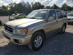 Salvage cars for sale at Madisonville, TN auction: 2001 Nissan Pathfinder LE