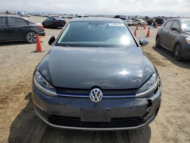 2017 Volkswagen E-GOLF SE