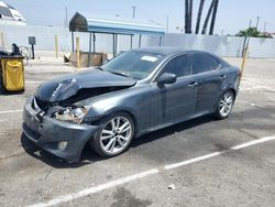 Salvage cars for sale at Van Nuys, CA auction: 2007 Lexus IS 250