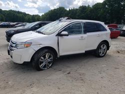 Ford Edge Limited salvage cars for sale: 2012 Ford Edge Limited