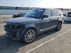 Land Rover Range Rover hse salvage cars for sale: 2017 Land Rover Range Rover HSE