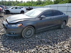 Salvage cars for sale at Windham, ME auction: 2015 Ford Fusion Titanium
