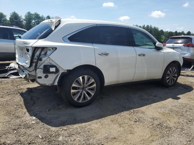 2016 Acura MDX Technology