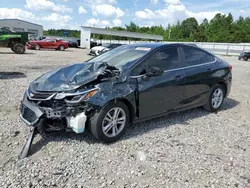 Salvage cars for sale at Memphis, TN auction: 2018 Chevrolet Cruze LT