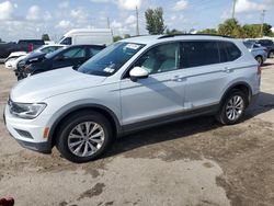 Salvage cars for sale at Miami, FL auction: 2018 Volkswagen Tiguan SE