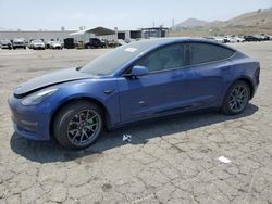 Salvage cars for sale at Colton, CA auction: 2021 Tesla Model 3