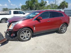 Salvage cars for sale at Riverview, FL auction: 2012 Cadillac SRX Performance Collection