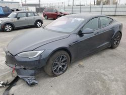 Tesla salvage cars for sale: 2024 Tesla Model S
