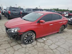 Nissan salvage cars for sale: 2019 Nissan Sentra S