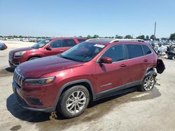 Jeep salvage cars for sale: 2019 Jeep Cherokee Latitude Plus