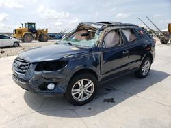 Salvage cars for sale at New Orleans, LA auction: 2010 Hyundai Santa FE Limited