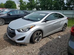 Salvage cars for sale at Central Square, NY auction: 2014 Hyundai Elantra Coupe GS