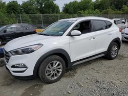 Salvage cars for sale at Waldorf, MD auction: 2018 Hyundai Tucson SEL