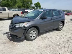 Salvage cars for sale at Cicero, IN auction: 2014 Honda CR-V LX