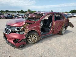 Salvage cars for sale at Oklahoma City, OK auction: 2018 Chevrolet Equinox LT