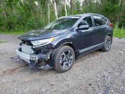 Salvage cars for sale at Bowmanville, ON auction: 2017 Honda CR-V Touring