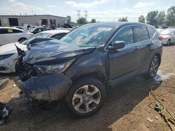 Honda salvage cars for sale: 2017 Honda CR-V EX