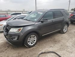 Salvage cars for sale at Temple, TX auction: 2017 Ford Explorer XLT