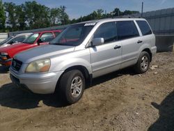 Salvage cars for sale at Spartanburg, SC auction: 2004 Honda Pilot EXL