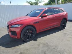 Jaguar f-Pace salvage cars for sale: 2019 Jaguar F-PACE S