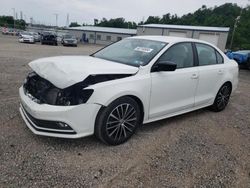 Salvage cars for sale at West Mifflin, PA auction: 2016 Volkswagen Jetta Sport
