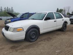 Salvage cars for sale at Bowmanville, ON auction: 2011 Ford Crown Victoria Police Interceptor
