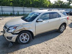 2016 Chevrolet Equinox LT en venta en Hampton, VA