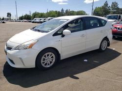 Toyota Prius salvage cars for sale: 2012 Toyota Prius V