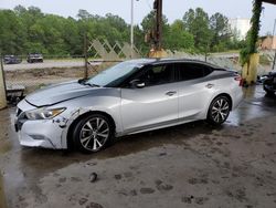 Salvage cars for sale at Gaston, SC auction: 2017 Nissan Maxima 3.5S