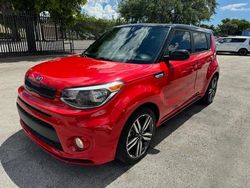 Salvage cars for sale at Miami, FL auction: 2019 KIA Soul +