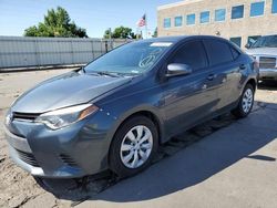 2015 Toyota Corolla L en venta en Littleton, CO