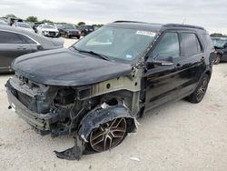 SUV salvage a la venta en subasta: 2018 Ford Explorer Sport