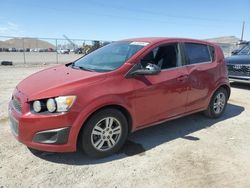 Chevrolet salvage cars for sale: 2012 Chevrolet Sonic LT