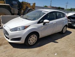 Salvage cars for sale from Copart Chicago Heights, IL: 2014 Ford Fiesta SE