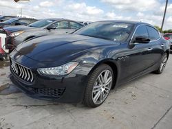Salvage cars for sale at Grand Prairie, TX auction: 2019 Maserati Ghibli