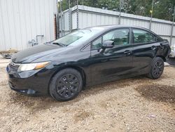 Salvage cars for sale from Copart Austell, GA: 2012 Honda Civic LX