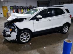 Salvage cars for sale at Candia, NH auction: 2018 Ford Ecosport SE