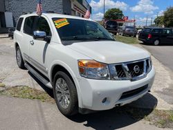 Nissan Armada sv salvage cars for sale: 2015 Nissan Armada SV