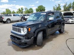 Jeep salvage cars for sale: 2016 Jeep Renegade Limited