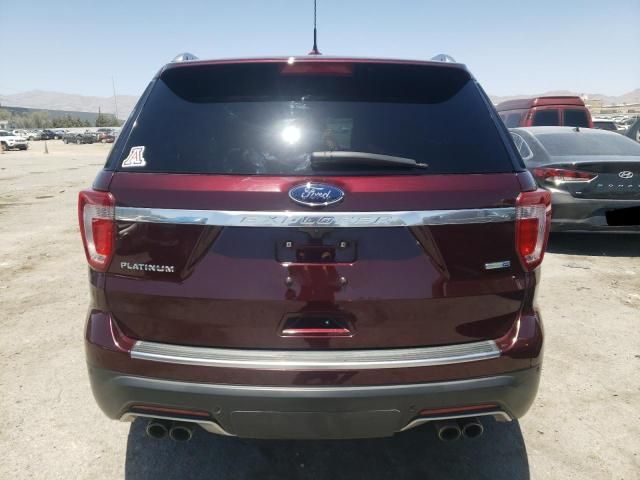 2018 Ford Explorer Platinum