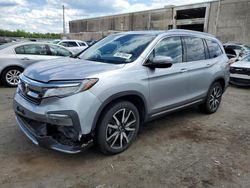 Salvage cars for sale at Fredericksburg, VA auction: 2020 Honda Pilot Touring