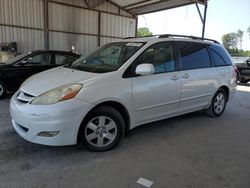 Toyota salvage cars for sale: 2007 Toyota Sienna XLE