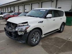 Infiniti salvage cars for sale: 2016 Infiniti QX80