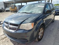 Salvage cars for sale at West Palm Beach, FL auction: 2013 Dodge Grand Caravan SE