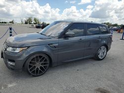 Salvage cars for sale from Copart Orlando, FL: 2016 Land Rover 2016 Landrover RAN HSE Diesel HSE